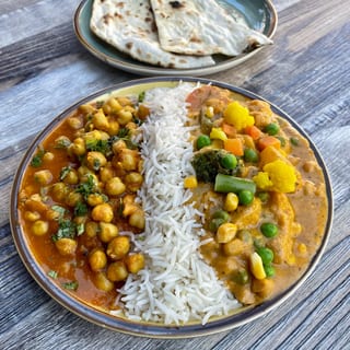 TWO Veg entree